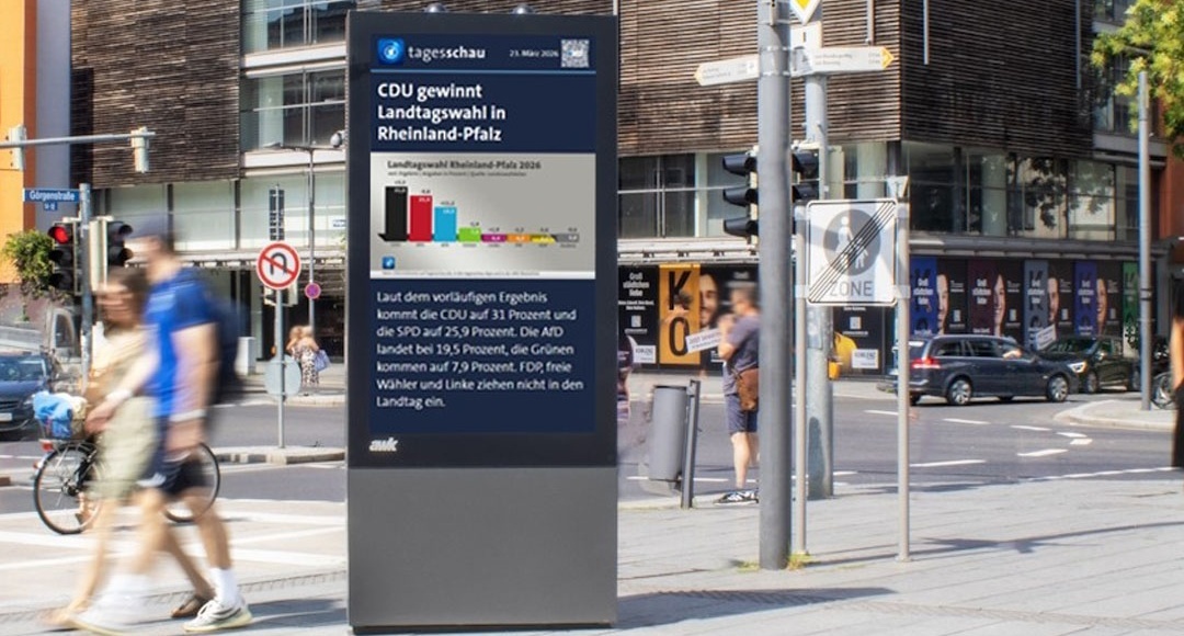 32 Jahre nach Infoscreen: ARD goes DOOH